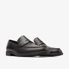 Camper Truman Formal Shoes Black - Mens Singapore BWBSQX-447